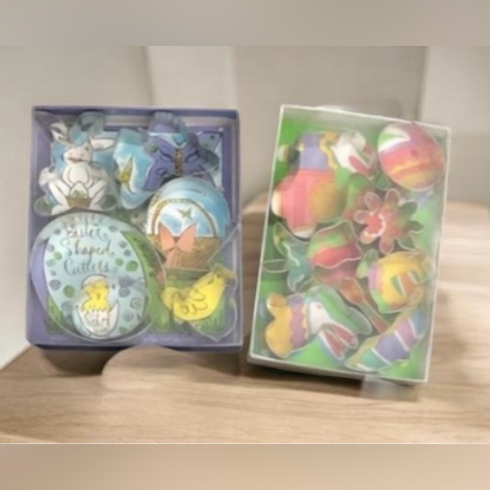 Set 2 Easter Theme Cookie Cutter Sets
